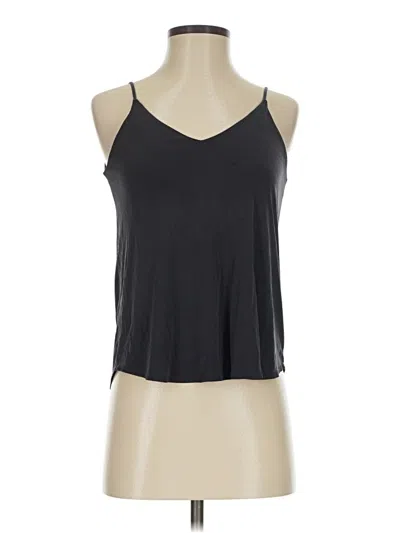 Pre-owned Talula Sleeveless Top Black Halter Neckline Tops