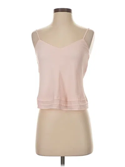 Pre-owned Talula Sleeveless Top Pink Sweetheart Neckline Tops
