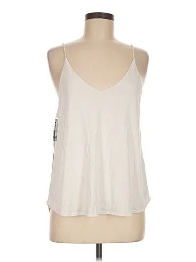 Pre-owned Talula Tank Top Ivory Halter Neckline Tops