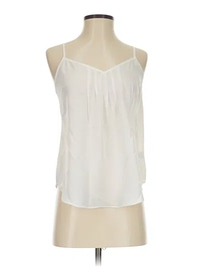 Pre-owned Talula Tank Top Ivory Strapless Neckline Tops In White