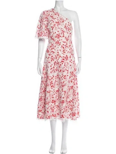 Pre-owned Talulah Floral Print Midi Length Dress In Multi