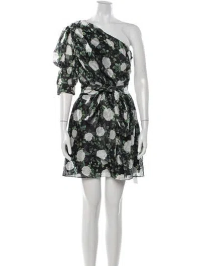 Pre-owned Talulah Linen Mini Dress In Green