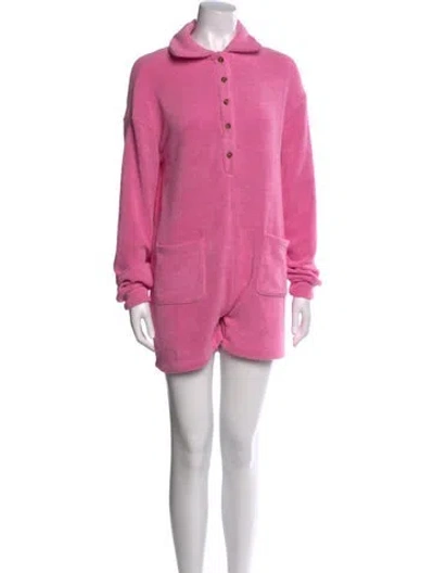 Pre-owned Talulah Romper In Pink
