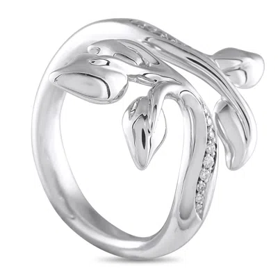 Tamara Comolli 18k White Gold 0.07ct Diamond Ring Tc04-042325