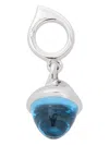 Tamara Comolli 18k White Gold Mikado Flamenco Topaz Pendant In Metallic