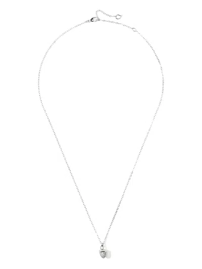 Tamara Comolli 18k White Gold My Mikado Diamond Necklace In Metallic