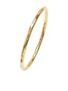 Tamara Comolli 18k Yellow Gold Gypsy Candy Pave Sapphire And Tsavorite Bangle In Gold