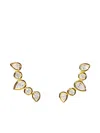 Tamara Comolli 18k Yellow Gold Gypsy Crawler Diamond Earrings In Gold