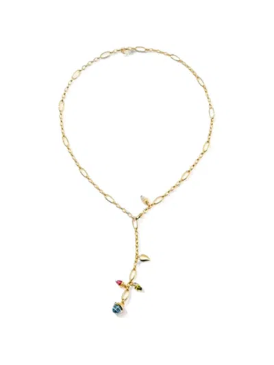 Tamara Comolli Candy Mikado Topaz And Peridot Necklace In Gold