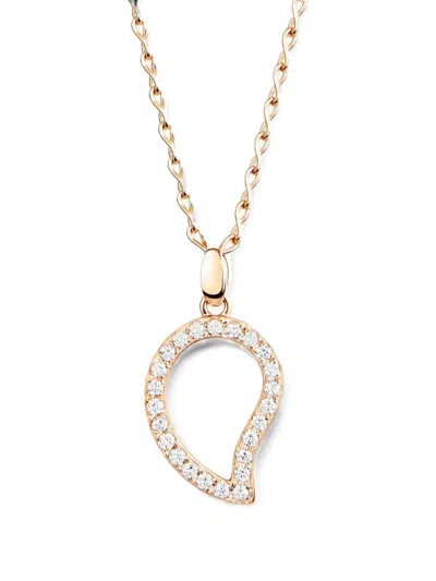 Tamara Comolli Large Paveline Drop Pendant In Multi