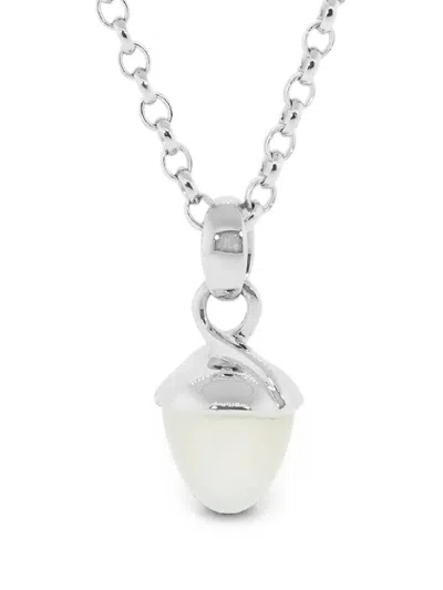 Tamara Comolli Mikado Bouquet Moonstone Pendant In Metallic