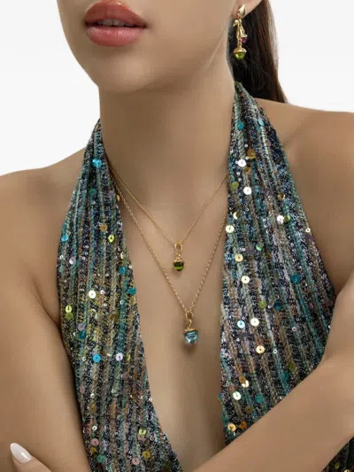 Tamara Comolli Mikado Bouquet Swiss Topaz Pendant In Gold
