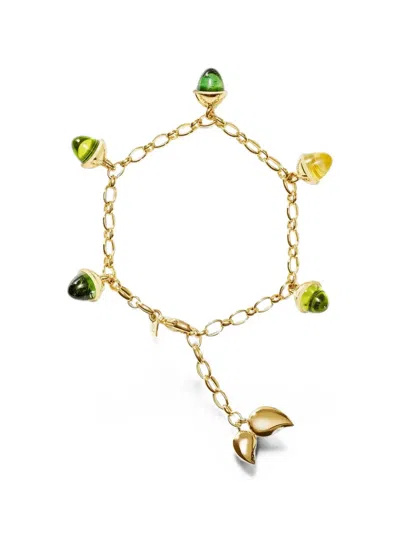 Tamara Comolli Mikado Flamenco Multi-stone Charm Bracelet In Neutral