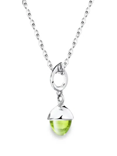 Tamara Comolli Mikado Flamenco Peridot Pendant In Metallic