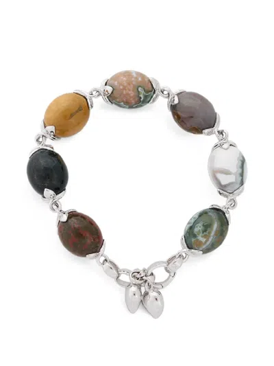 Tamara Comolli Ocean Jasper Coconut Link Bracelet In Multi
