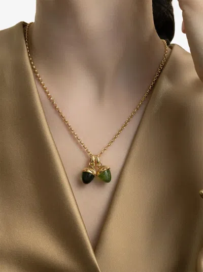Tamara Comolli Peridot Pendant In Gold