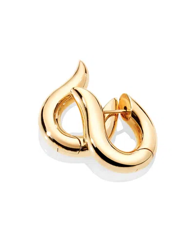 Tamara Comolli Signature 18k Yellow Gold Medium Hoop Earrings