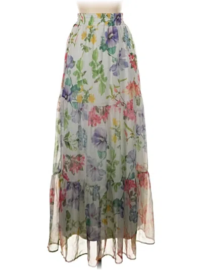 Pre-owned Tamara H. Casual Skirt In White