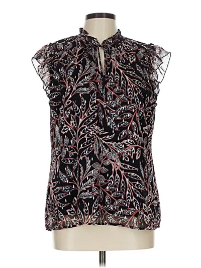 Pre-owned Tamara H. Sleeveless Blouse In Black