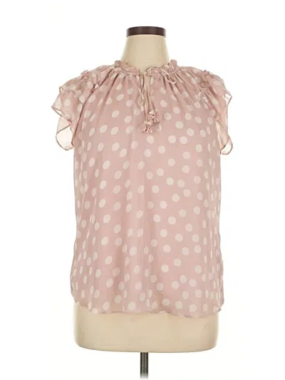 Pre-owned Tamara H. Sleeveless Blouse In Pink