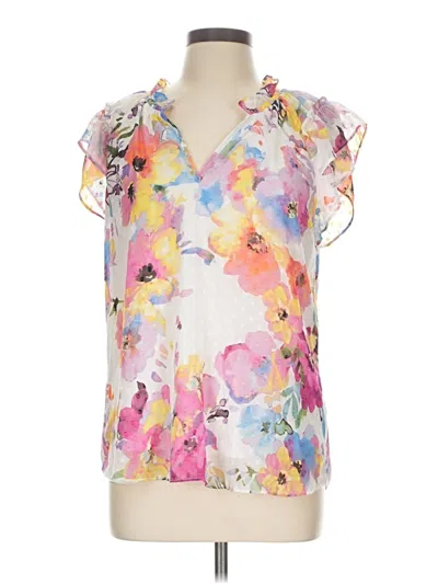 Pre-owned Tamara H. Sleeveless Blouse In Pink