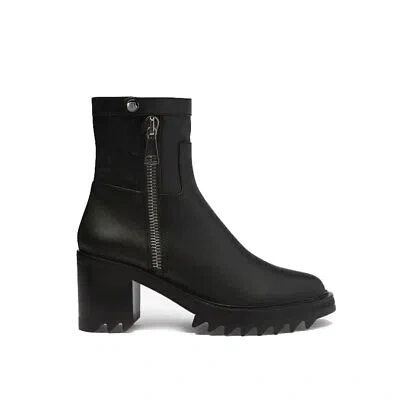 Pre-owned Tamara Mellon Black Stash Ankle Boots 80mm Heels $695