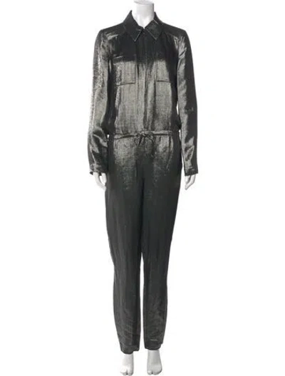 Pre-owned Tamara Mellon Jumpsuit In Silver