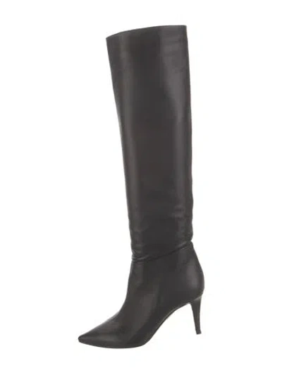 Pre-owned Tamara Mellon Leather Boots In Black