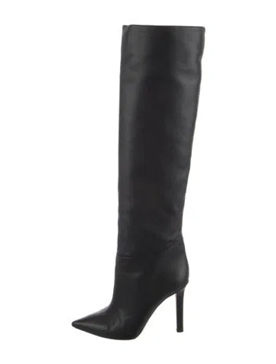 Pre-owned Tamara Mellon Leather Boots In Black