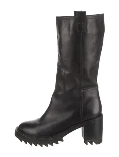 Pre-owned Tamara Mellon Leather Boots In Black