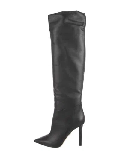 Pre-owned Tamara Mellon Leather Boots In Black