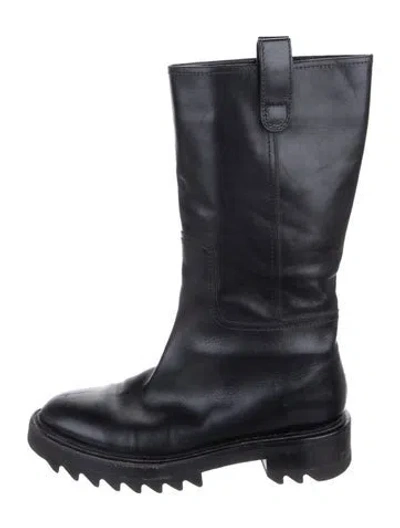 Pre-owned Tamara Mellon Leather Boots In Black