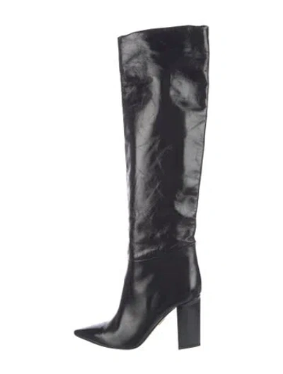 Pre-owned Tamara Mellon Leather Boots In Black
