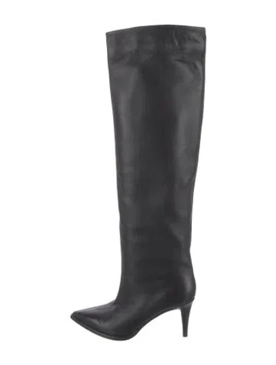 Pre-owned Tamara Mellon Leather Boots In Black