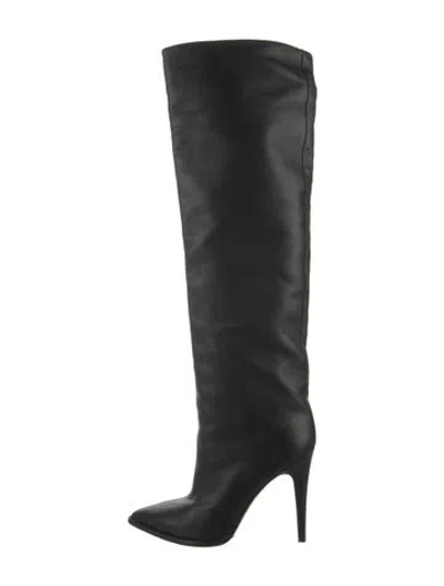 Pre-owned Tamara Mellon Leather Boots In Black