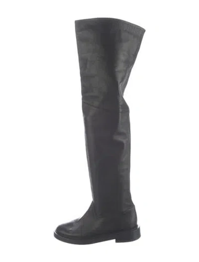 Pre-owned Tamara Mellon Leather Boots In Black