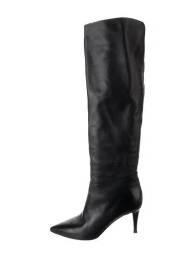 Pre-owned Tamara Mellon Leather Boots In Black