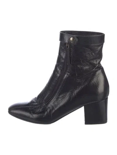 Pre-owned Tamara Mellon Leather Boots In Black