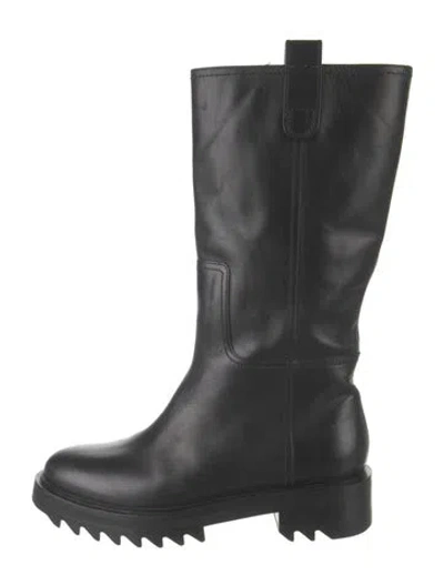 Pre-owned Tamara Mellon Leather Boots In Black