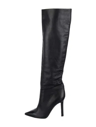 Pre-owned Tamara Mellon Leather Boots In Black