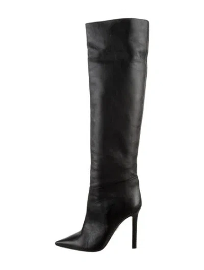 Pre-owned Tamara Mellon Leather Boots In Black