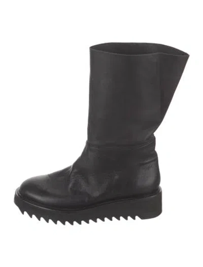 Pre-owned Tamara Mellon Leather Boots In Black
