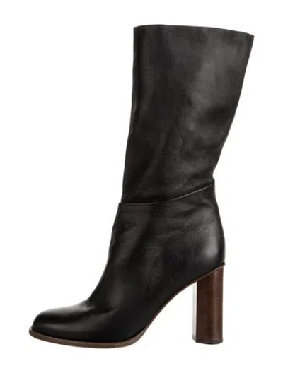 Pre-owned Tamara Mellon Leather Boots In Black