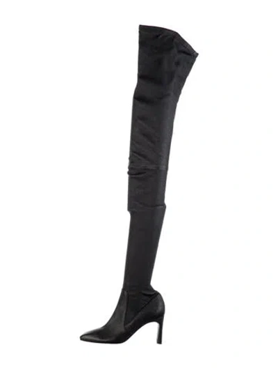 Pre-owned Tamara Mellon Leather Boots In Blue