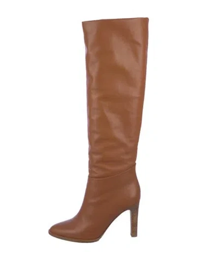 Pre-owned Tamara Mellon Leather Boots In Brown