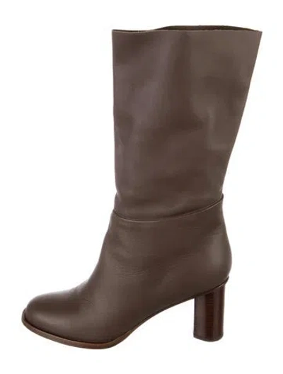 Pre-owned Tamara Mellon Leather Boots In Brown