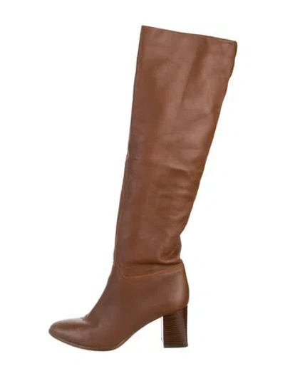 Pre-owned Tamara Mellon Leather Boots In Brown