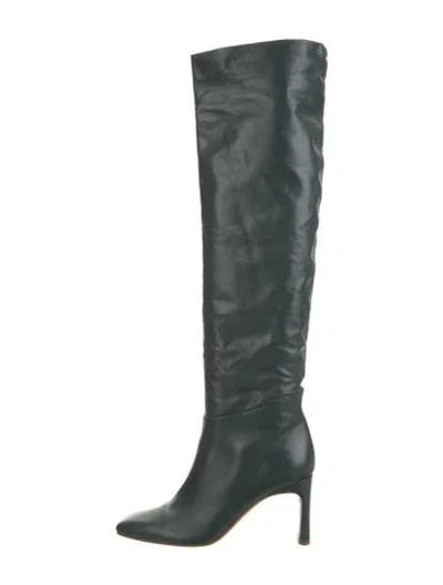 Pre-owned Tamara Mellon Leather Boots In Green