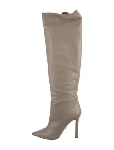Pre-owned Tamara Mellon Leather Boots In Neutral