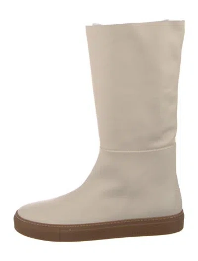 Pre-owned Tamara Mellon Leather Boots In Neutral